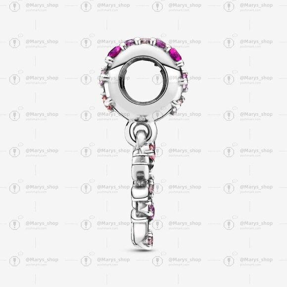 Pandora Pink Heart Family Tree Dangle Charm - Picture 2 of 6